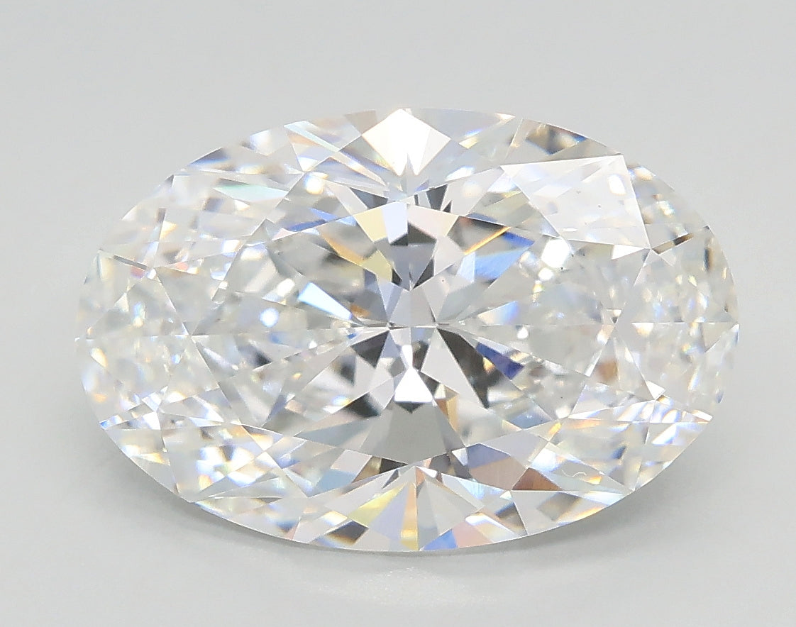 Lab-Grown 3.01 Carat Oval Shape Diamond color E Clarity VS1, precious stones, engagement diamonds