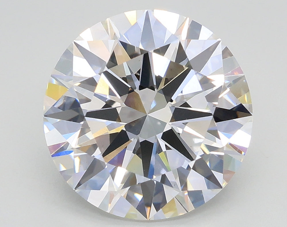 Lab-Grown 3.02 Carat Round Brilliant Diamond color E Clarity VS1, precious stones, engagement diamonds