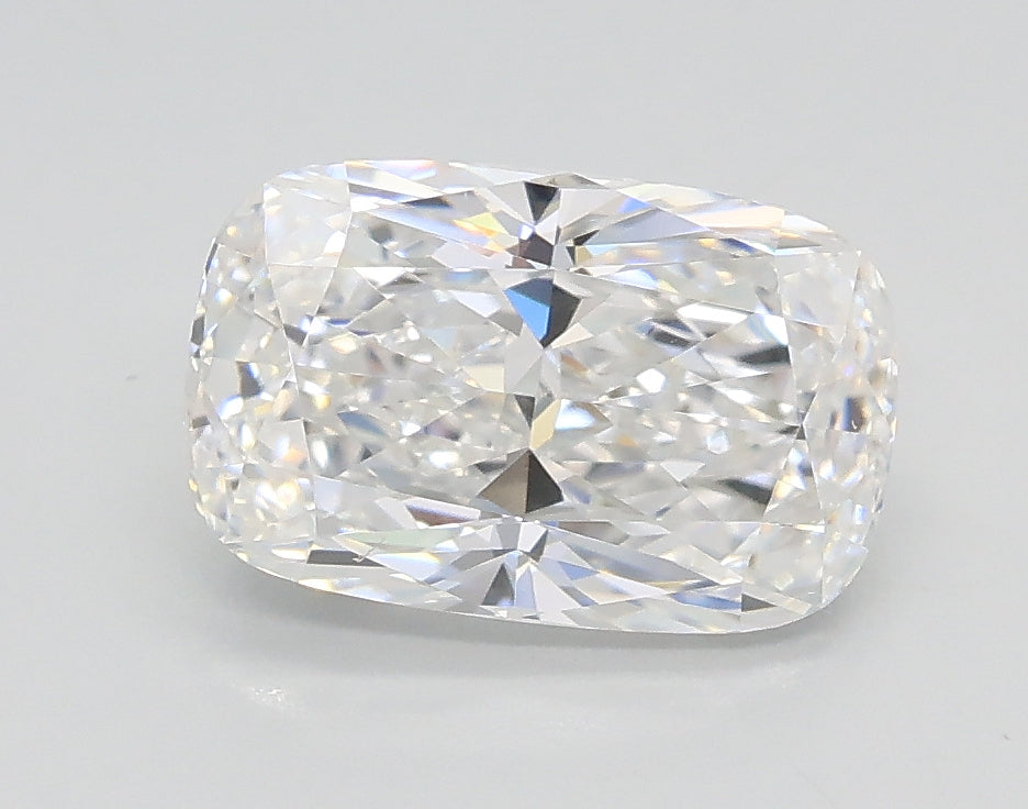 Lab-Grown 1.54 Carat Cushion Modified Brilliant Cut Diamond color D Clarity VVS2, precious stones, engagement diamonds