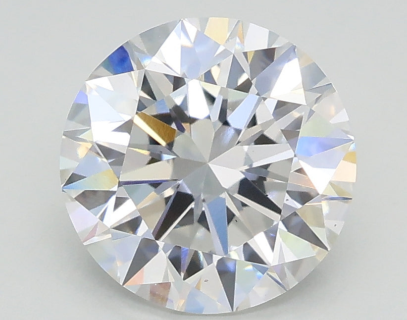 Lab-Grown 2.01 Carat Round Brilliant Diamond color E Clarity VS2, precious stones, engagement diamonds