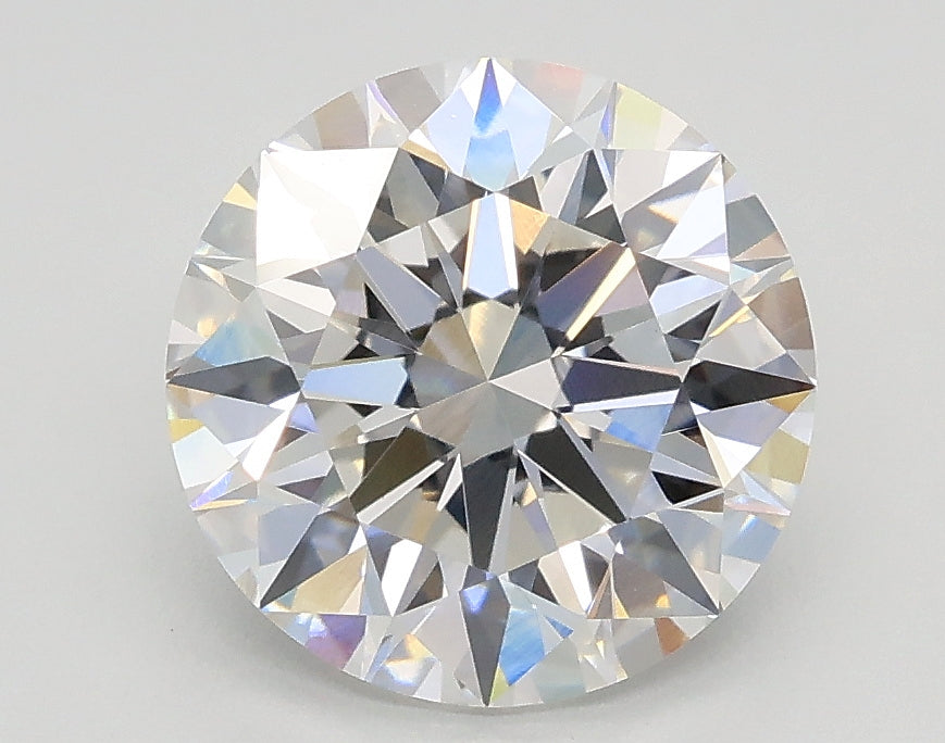 Lab-Grown 2.01 Carat Round Brilliant Diamond color F Clarity VVS2, precious stones, engagement diamonds