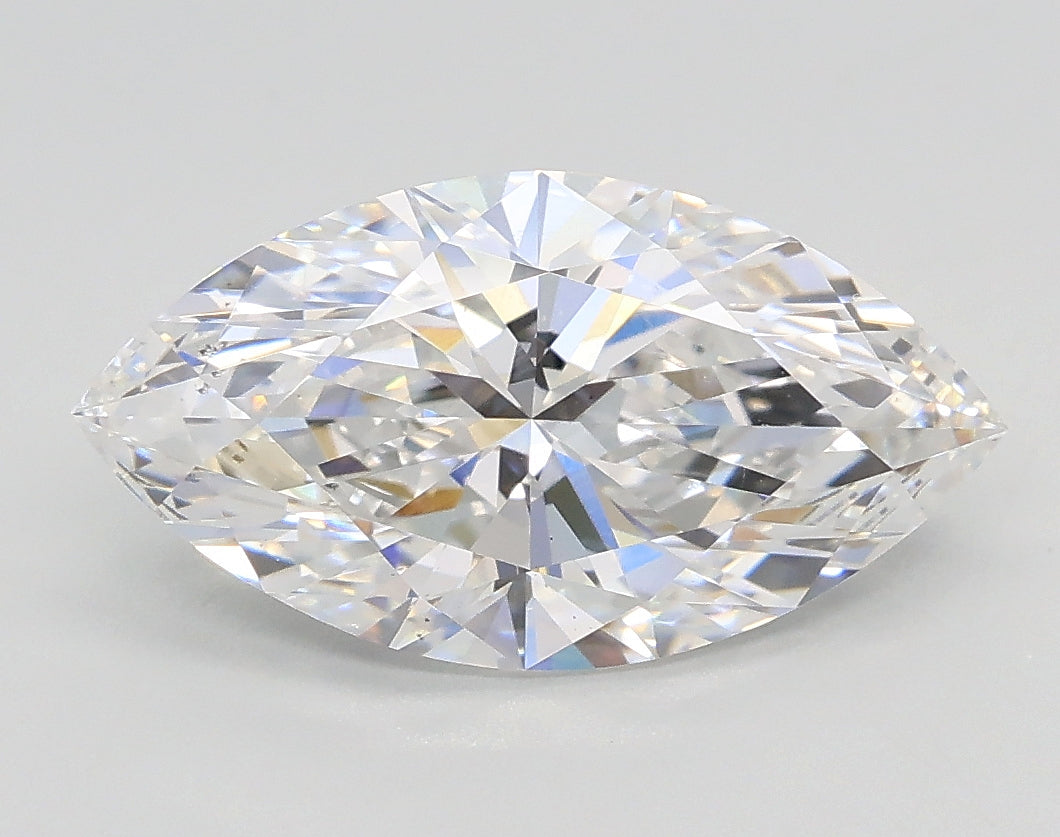 Lab-Grown 1.28 Carat Marquis Shape Diamond color D Clarity VVS2, precious stones, engagement diamonds