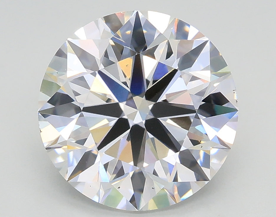 Lab-Grown 3.03 Carat Round Brilliant Diamond color E Clarity VS2, precious stones, engagement diamonds