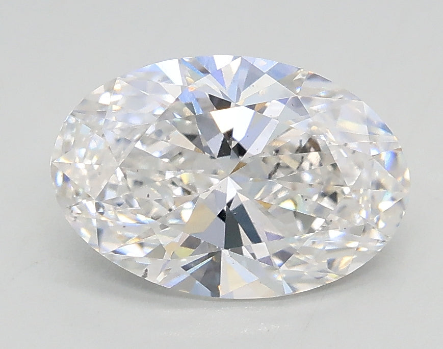 Lab-Grown 1.55 Carat Oval Shape Diamond color D Clarity VS2, precious stones, engagement diamonds