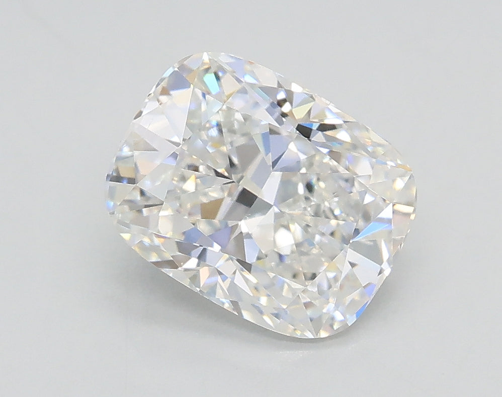 Lab-Grown 1.72 Carat Cushion Modified Brilliant Cut Diamond color E Clarity VVS1, precious stones, engagement diamonds