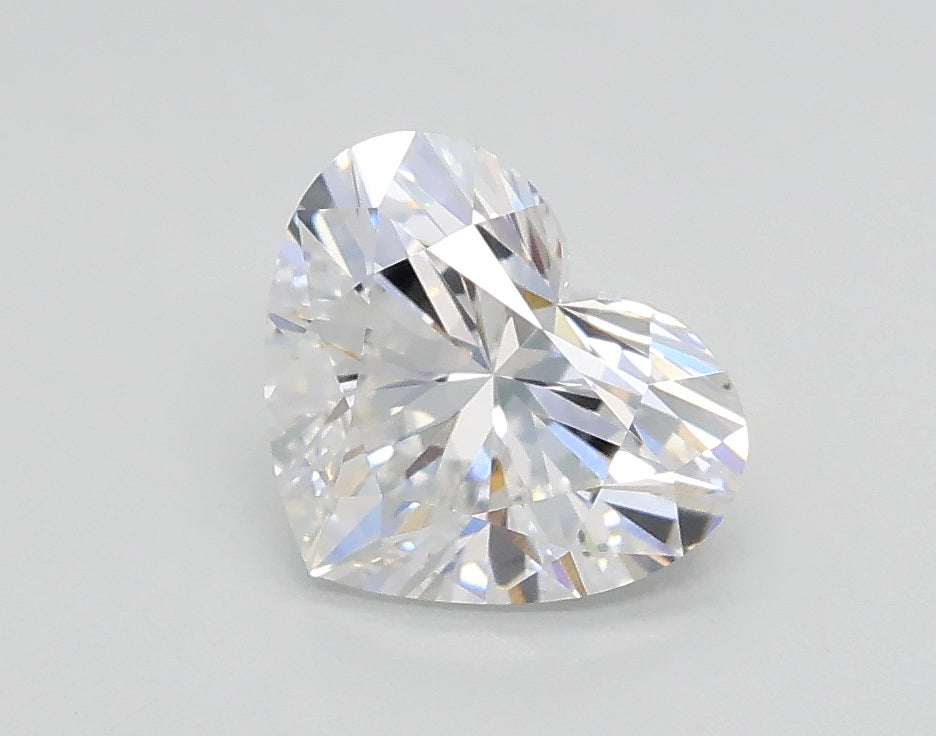 Lab-Grown 1.01 Carat Heart Shape Diamond color D Clarity VVS2, precious stones, engagement diamonds