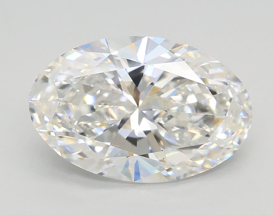 Lab-Grown 2.01 Carat Oval Shape Diamond color E Clarity VS1, precious stones, engagement diamonds