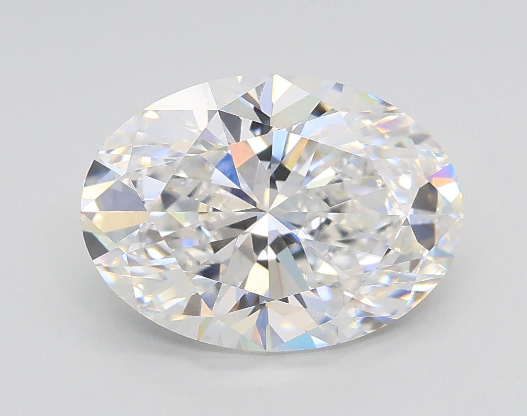 Lab-Grown 2.51 Carat Oval Shape Diamond color E Clarity VS1, precious stones, engagement diamonds