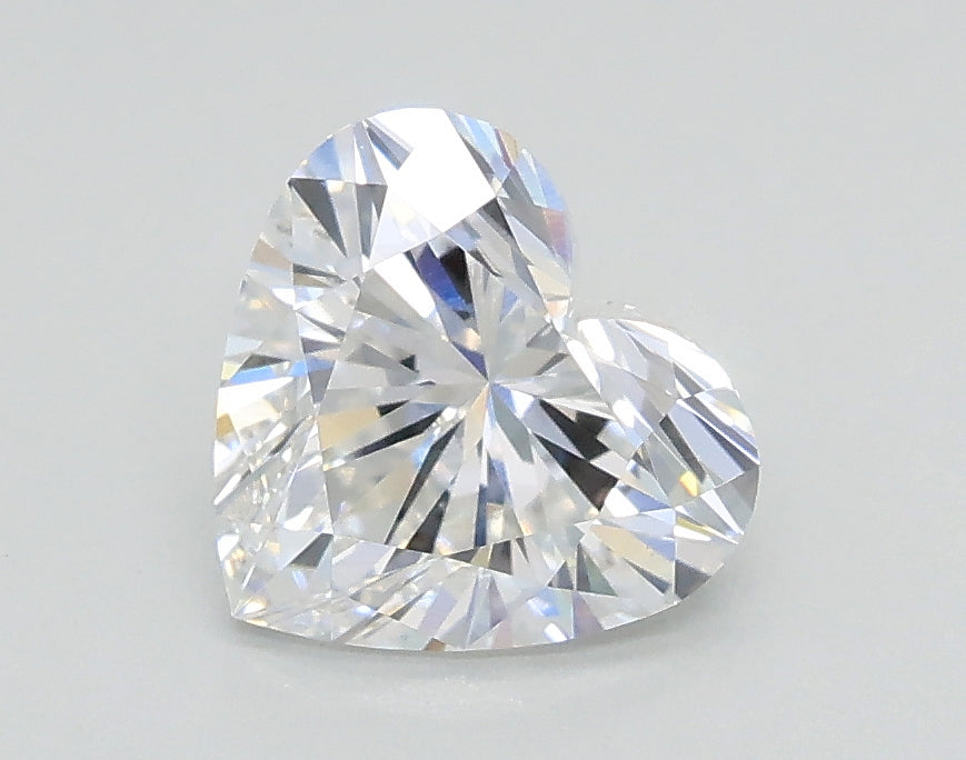 Lab-Grown 1.30 Carat Heart Shape Diamond color D Clarity VVS2, precious stones, engagement diamonds