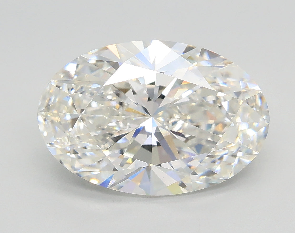 Lab-Grown 3.01 Carat Oval Shape Diamond color E Clarity VVS2, precious stones, engagement diamonds