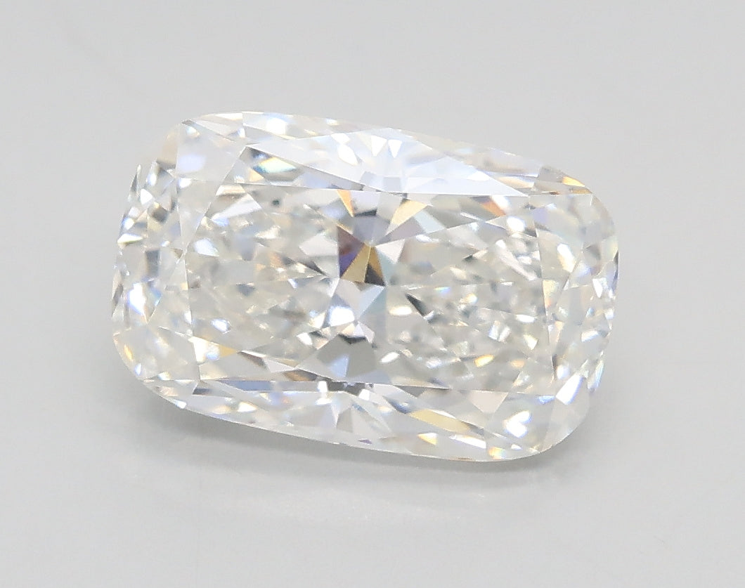 Lab-Grown 2.02 Carat Cushion Modified Brilliant Cut Diamond color F Clarity VS1, precious stones, engagement diamonds