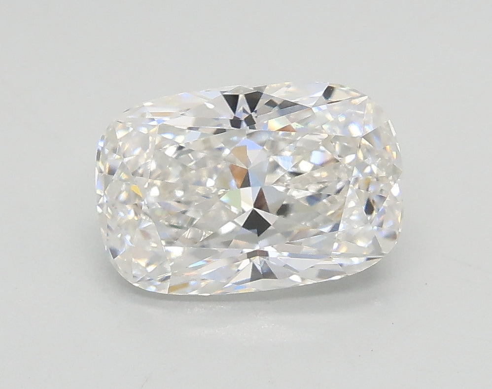 Lab-Grown 1.51 Carat Cushion Modified Brilliant Cut Diamond color E Clarity VS1, precious stones, engagement diamonds