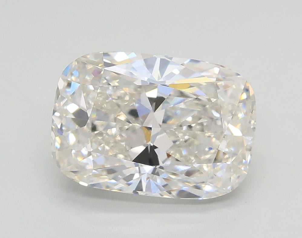 Lab-Grown 2.01 Carat Cushion Modified Brilliant Cut Diamond color F Clarity VVS2, precious stones, engagement diamonds
