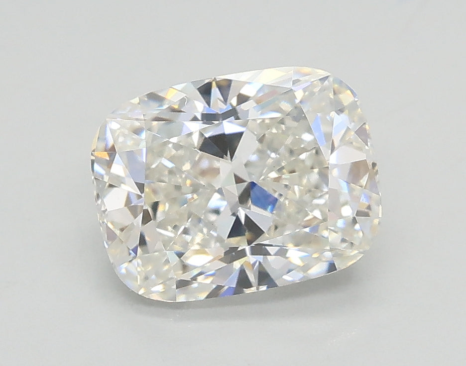 Lab-Grown 1.51 Carat Cushion Modified Brilliant Cut Diamond color F Clarity VS1, precious stones, engagement diamonds