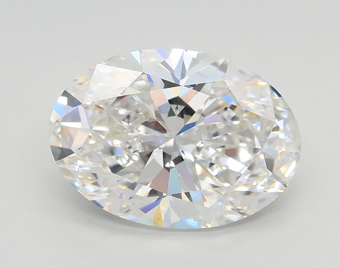Lab-Grown 3.03 Carat Oval Shape Diamond color E Clarity VS2, precious stones, engagement diamonds