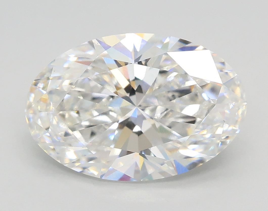 Lab-Grown 3.04 Carat Oval Shape Diamond color E Clarity VS1, precious stones, engagement diamonds
