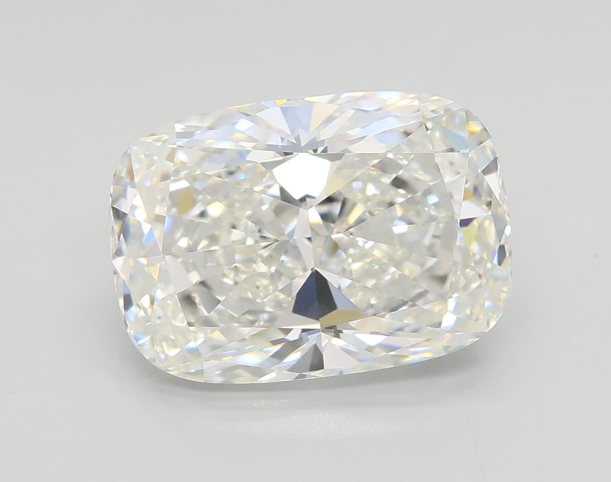 Lab-Grown 3.24 Carat Cushion Modified Brilliant Cut Diamond color F Clarity VVS2, precious stones, engagement diamonds