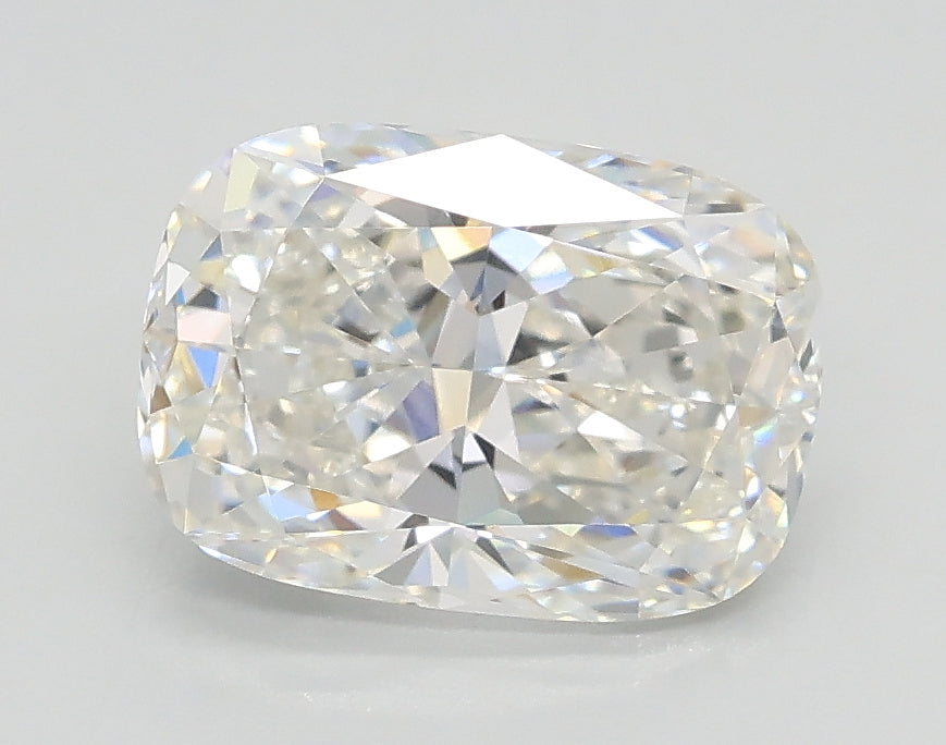 Lab-Grown 1.51 Carat Cushion Modified Brilliant Cut Diamond color F Clarity VVS2, precious stones, engagement diamonds
