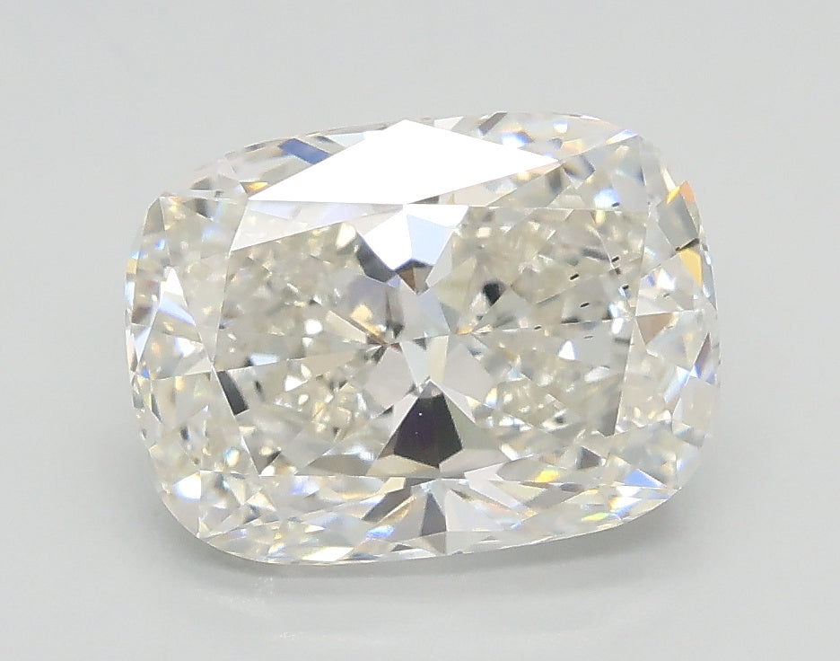 Lab-Grown 2.02 Carat Cushion Modified Brilliant Cut Diamond color F Clarity VS2, precious stones, engagement diamonds