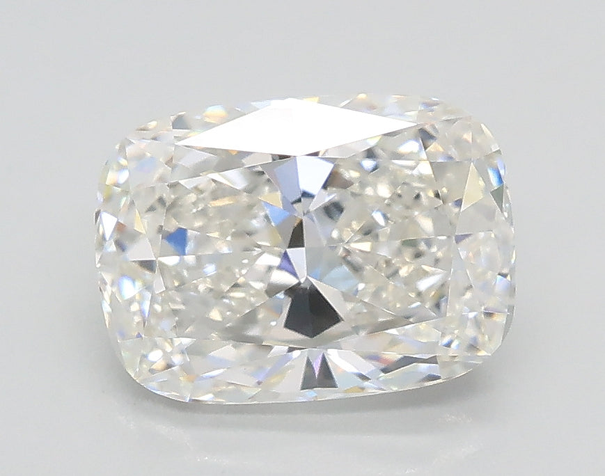 Lab-Grown 1.54 Carat Cushion Modified Brilliant Cut Diamond color F Clarity VVS2, precious stones, engagement diamonds