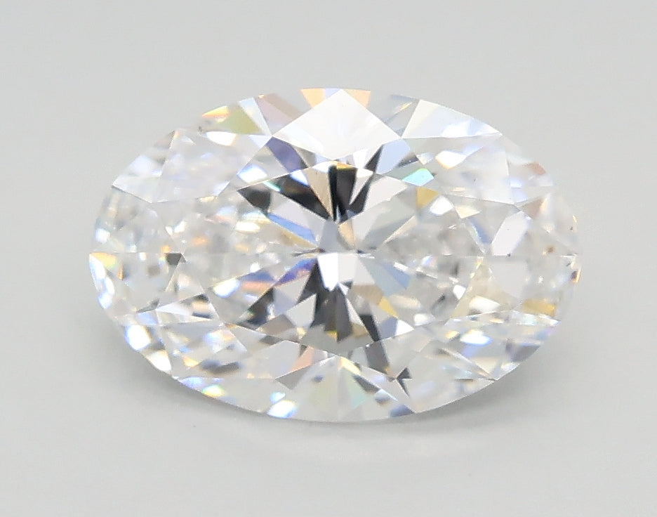 Lab-Grown 1.50 Carat Oval Shape Diamond color D Clarity VS1, precious stones, engagement diamonds