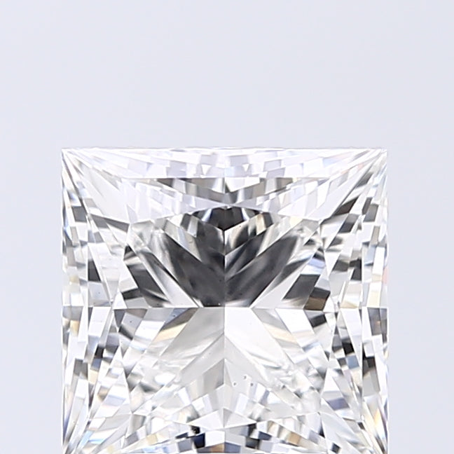 Lab-Grown 4.04 Carat Princess Cut Diamond color F Clarity VVS2, precious stones, engagement diamonds