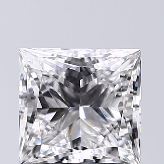 Lab-Grown 1.50 Carat Princess Cut Diamond color E Clarity VVS2, precious stones, engagement diamonds