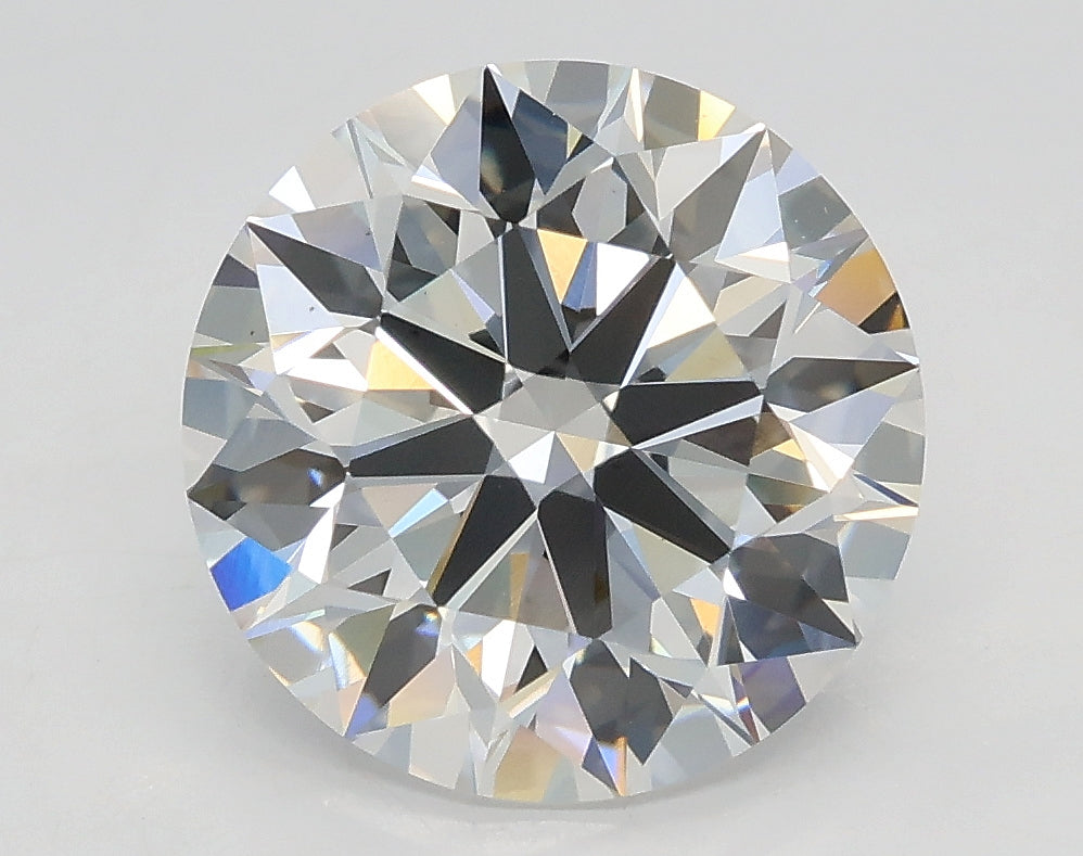 Lab-Grown 3.03 Carat Round Brilliant Diamond color E Clarity VS1, precious stones, engagement diamonds