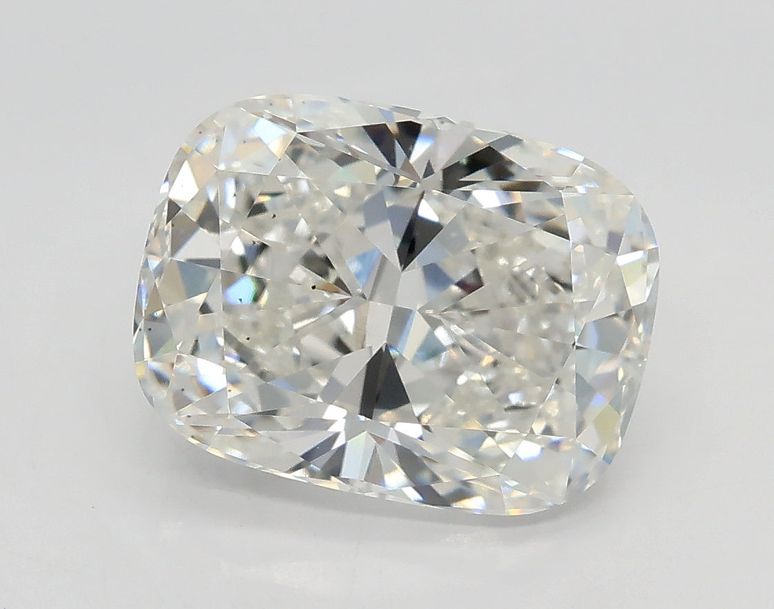 Lab-Grown 1.51 Carat Cushion Modified Brilliant Cut Diamond color D Clarity VVS2, precious stones, engagement diamonds