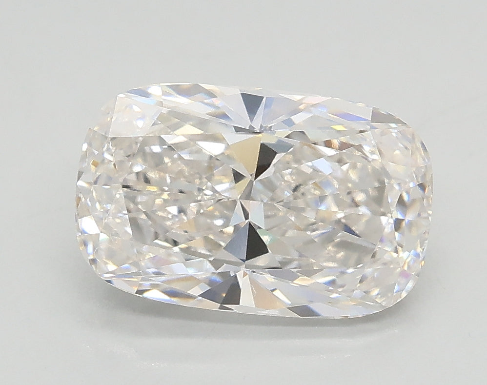 Lab-Grown 2.06 Carat Cushion Modified Brilliant Cut Diamond color F Clarity VVS2, precious stones, engagement diamonds