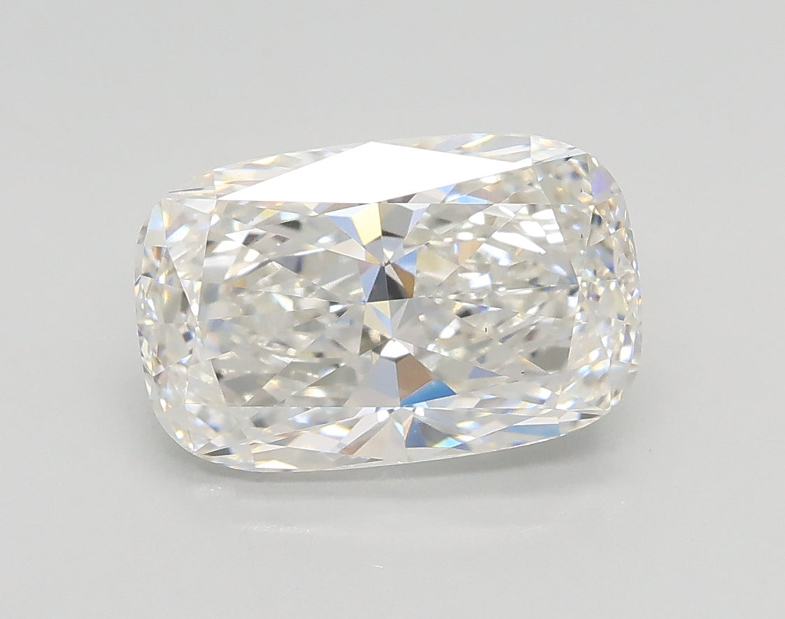Lab-Grown 2.02 Carat Cushion Modified Brilliant Cut Diamond color F Clarity VS1, precious stones, engagement diamonds