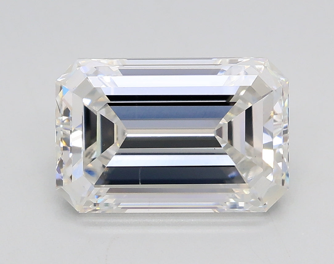 Lab-Grown 3.02 Carat Emerald Cut Diamond color F Clarity VS1, precious stones, engagement diamonds