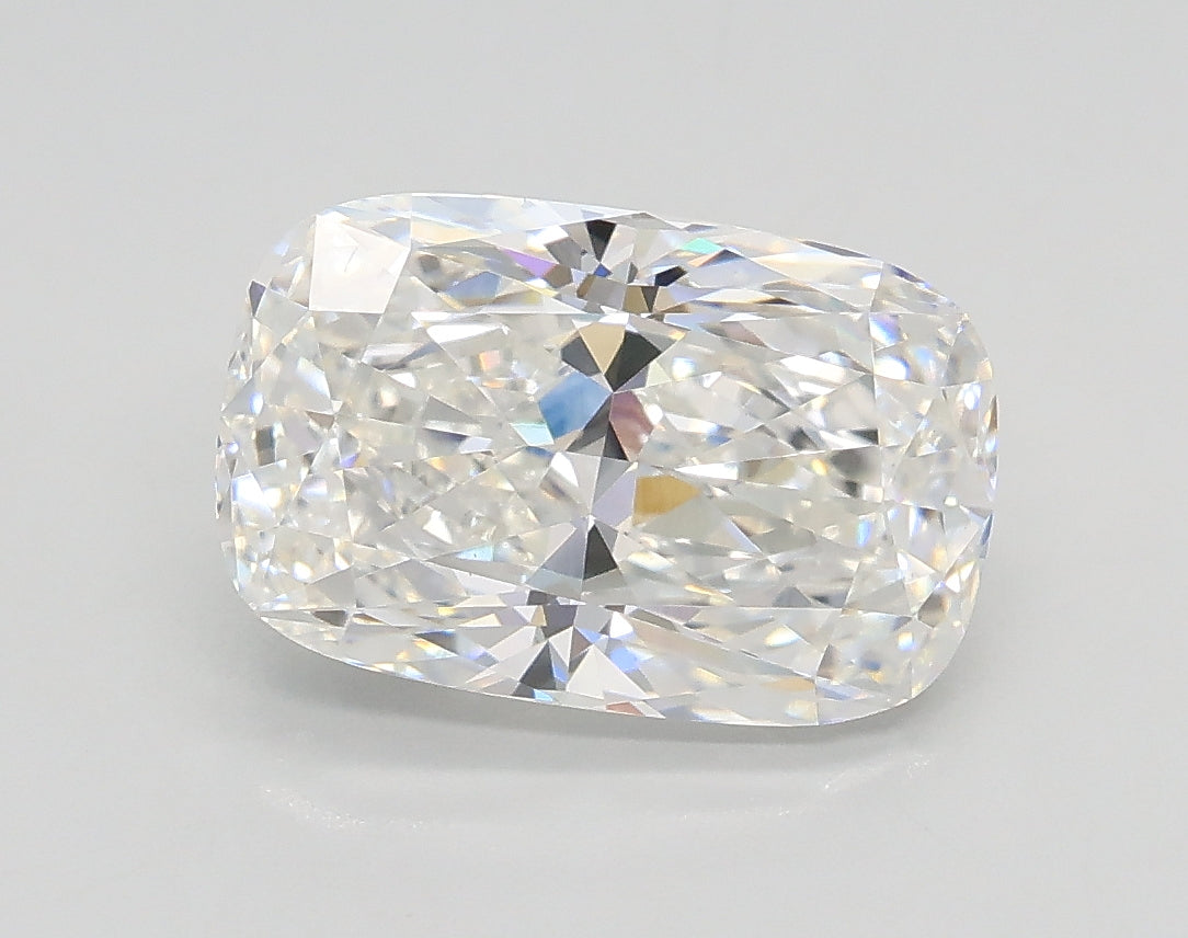 Lab-Grown 2.02 Carat Cushion Modified Brilliant Cut Diamond color E Clarity VS1, precious stones, engagement diamonds
