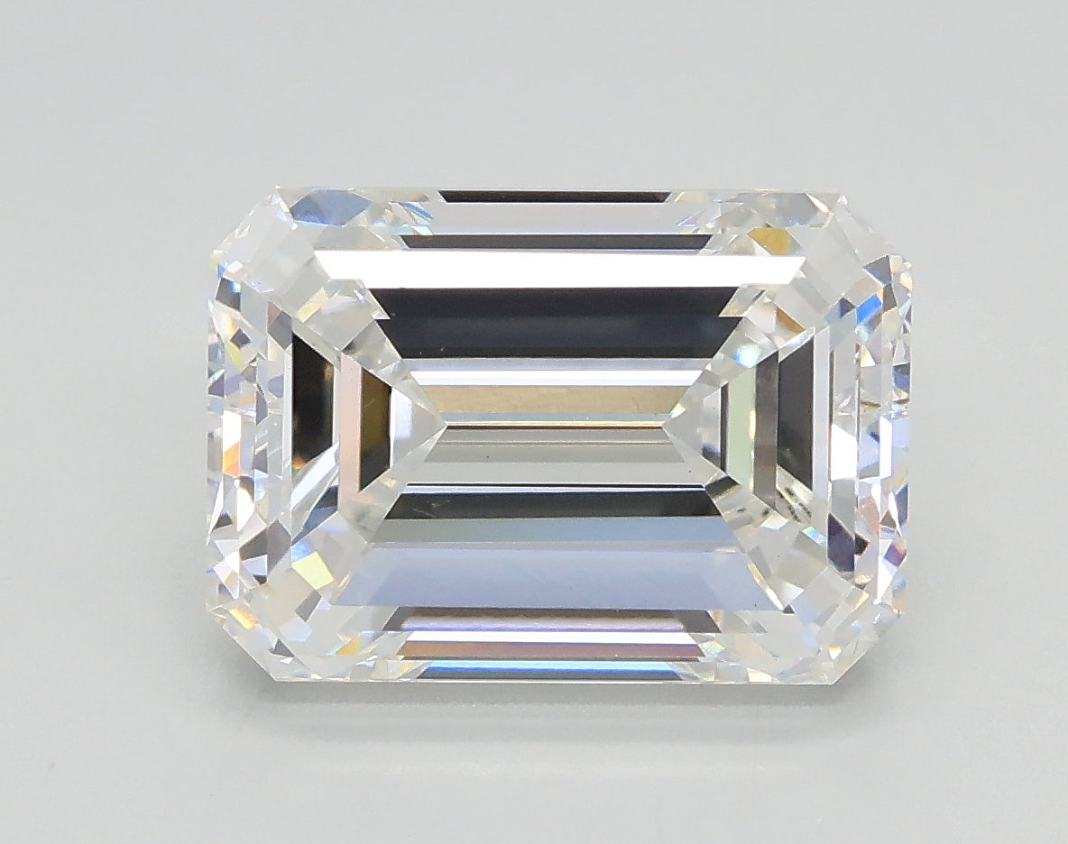 Lab-Grown 4.02 Carat Emerald Cut Diamond color F Clarity VS1, precious stones, engagement diamonds