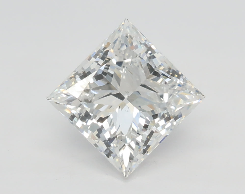 Lab-Grown 1.50 Carat Princess Cut Diamond color D Clarity VS2, precious stones, engagement diamonds