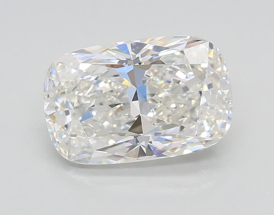 Lab-Grown 1.52 Carat Cushion Modified Brilliant Cut Diamond color E Clarity VVS2, precious stones, engagement diamonds