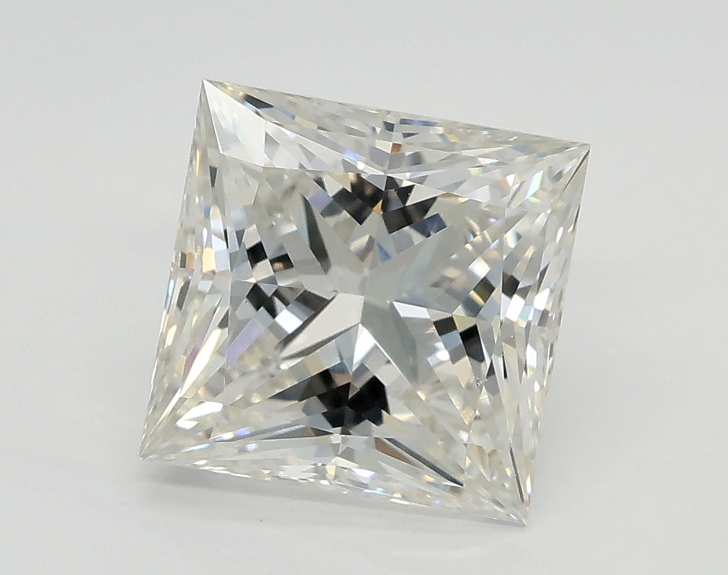 Lab-Grown 2.03 Carat Princess Cut Diamond color E Clarity VS1, precious stones, engagement diamonds