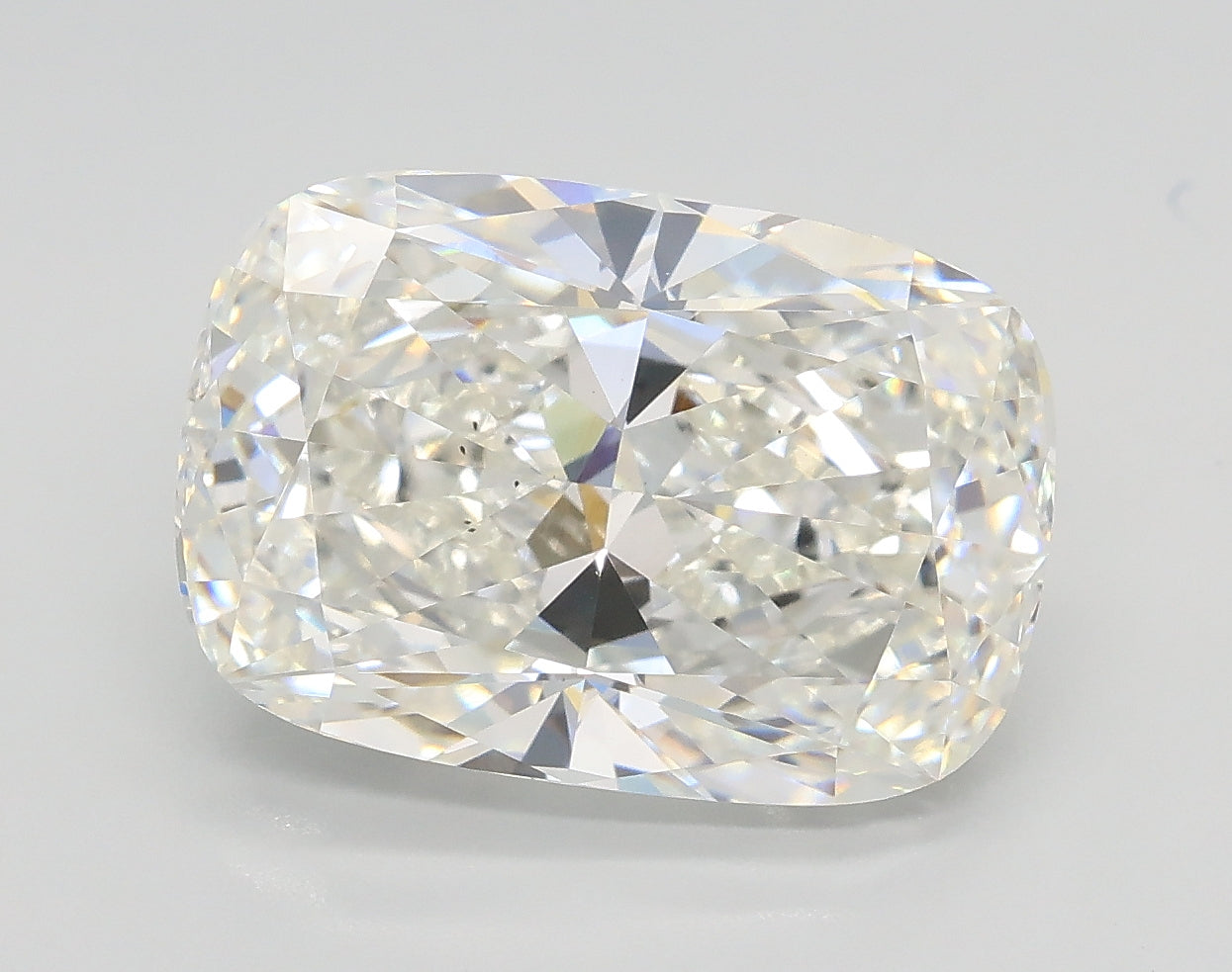 Lab-Grown 4.23 Carat Cushion Modified Brilliant Cut Diamond color F Clarity VS2, precious stones, engagement diamonds