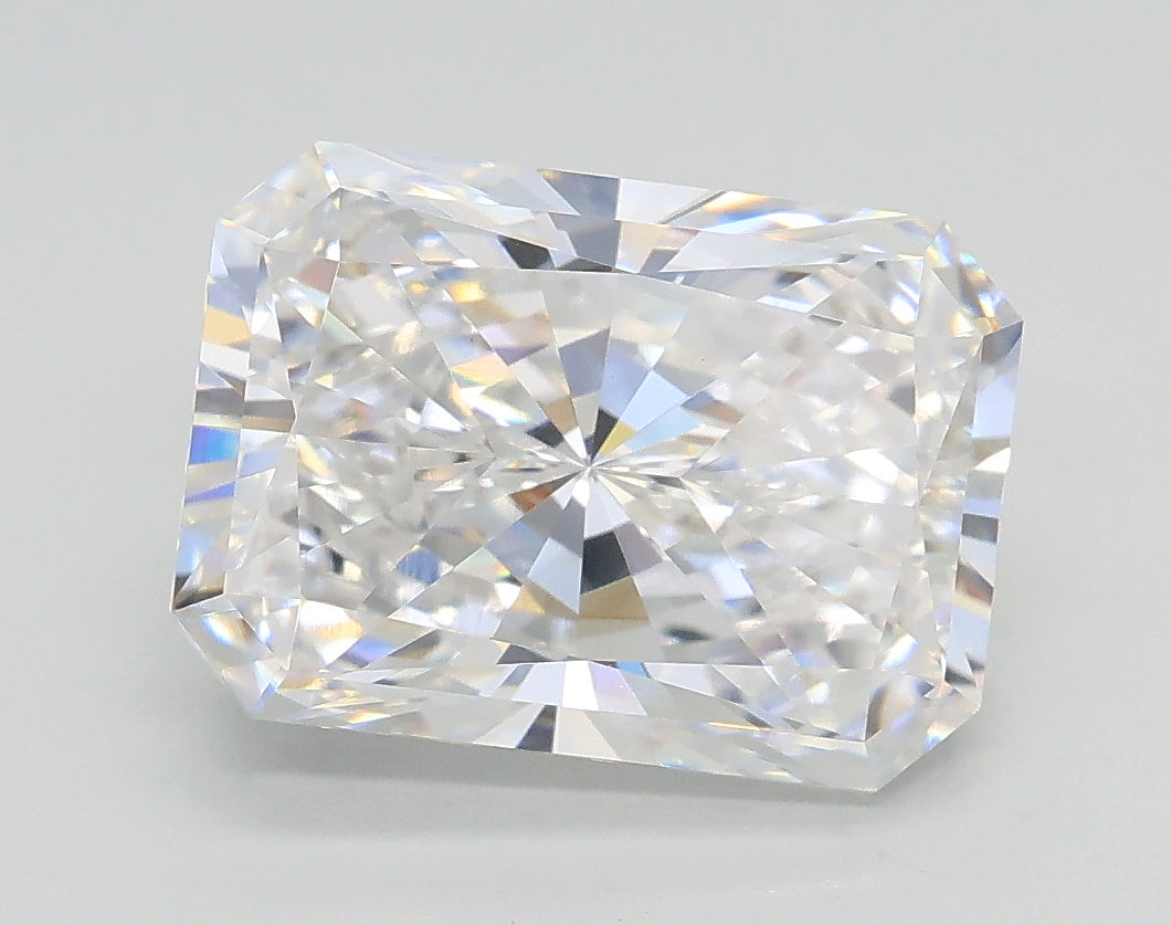 Lab-Grown 3.01 Carat Radiant Cut Diamond color F Clarity VVS2, precious stones, engagement diamonds