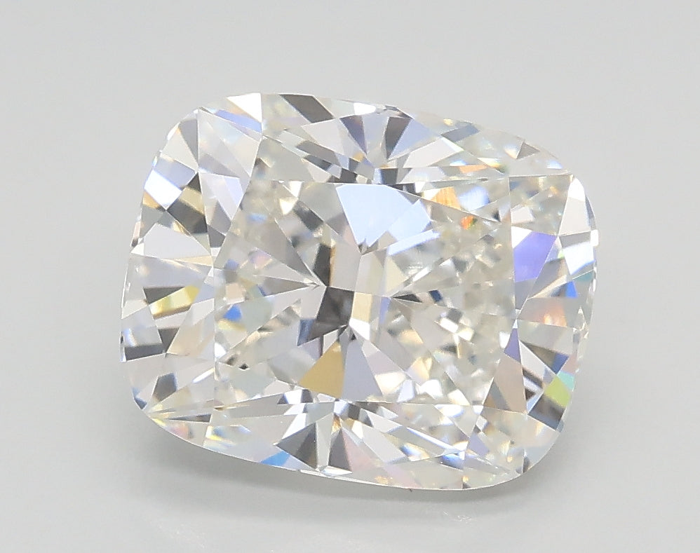 Lab-Grown 2.54 Carat Cushion Modified Brilliant Cut Diamond color F Clarity VVS2, precious stones, engagement diamonds