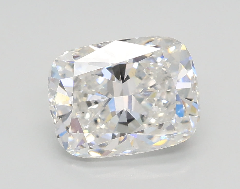 Lab-Grown 1.55 Carat Cushion Modified Brilliant Cut Diamond color E Clarity VS1, precious stones, engagement diamonds