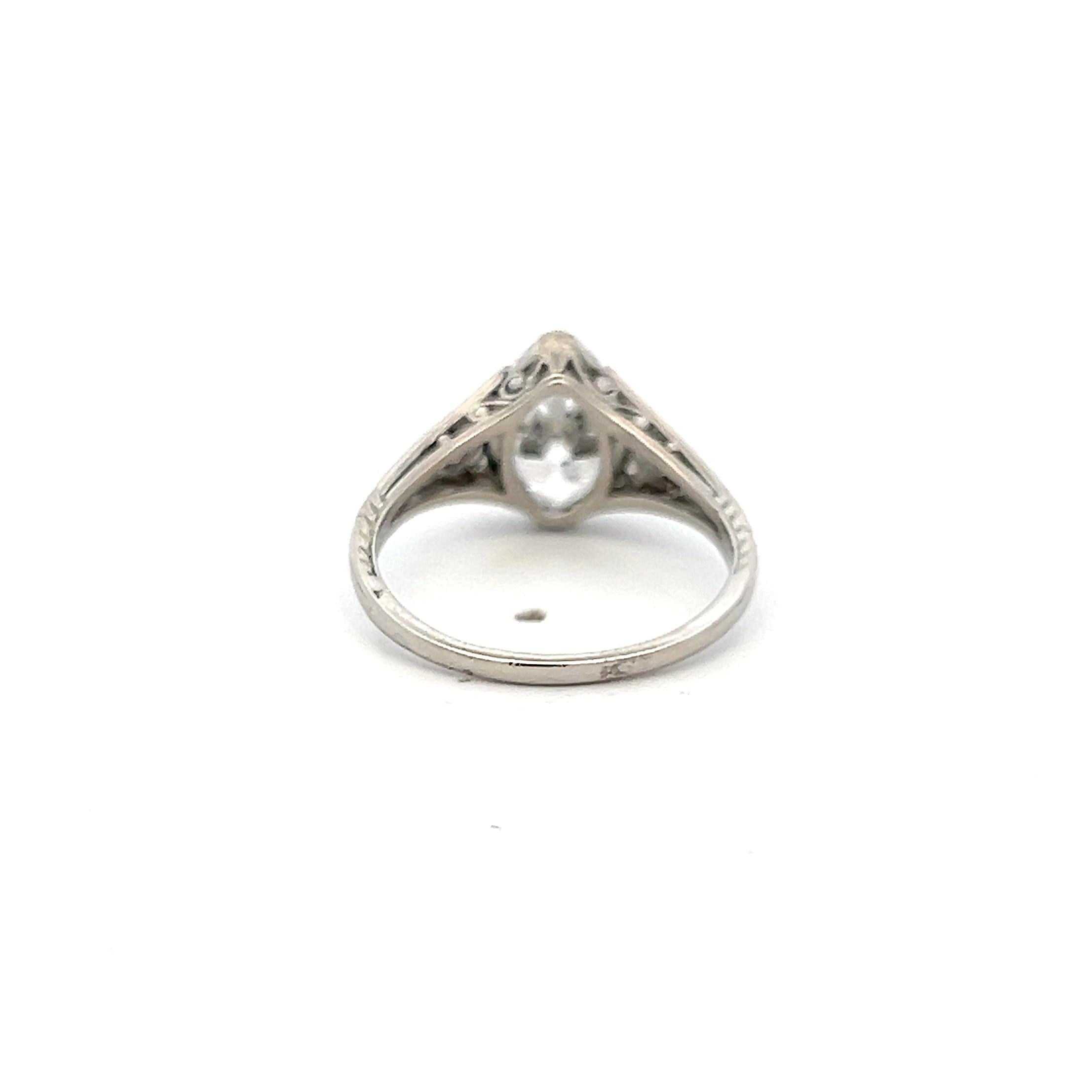Tiffany & Co Platinum Engagement Ring 2.42ct Marquis Shaped Diamond D VS2 GIA