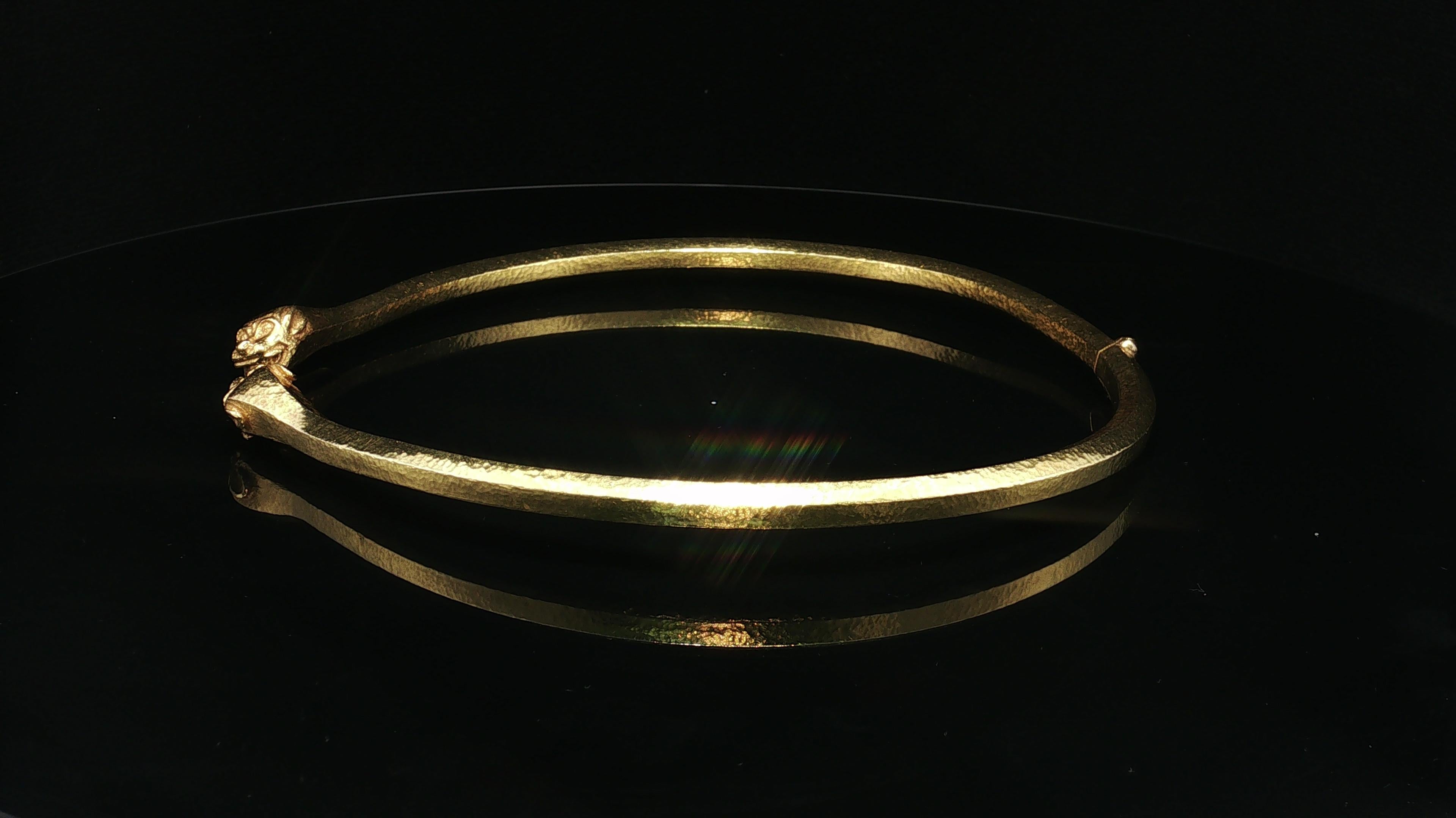 Lalaounis Vintage 18K Yellow Gold Collar Necklace 57.1 Grams