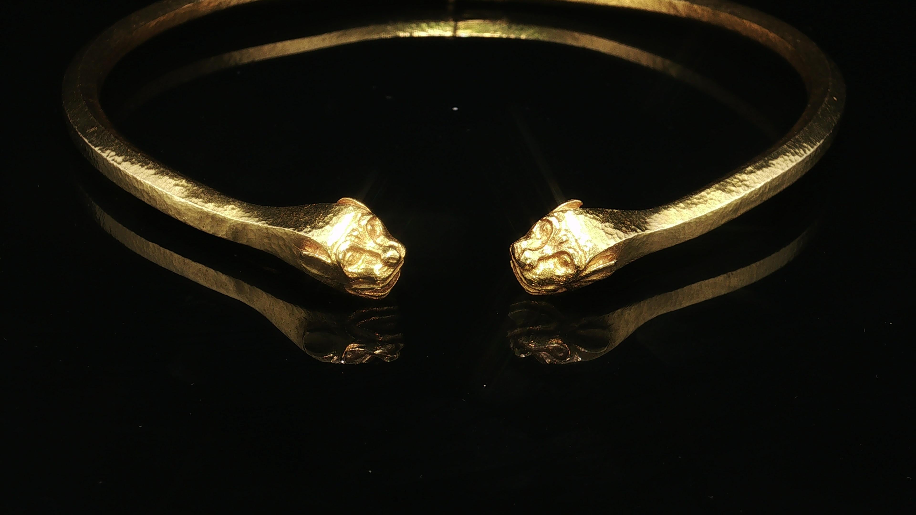 Lalaounis Vintage 18K Yellow Gold Collar Necklace 57.1 Grams