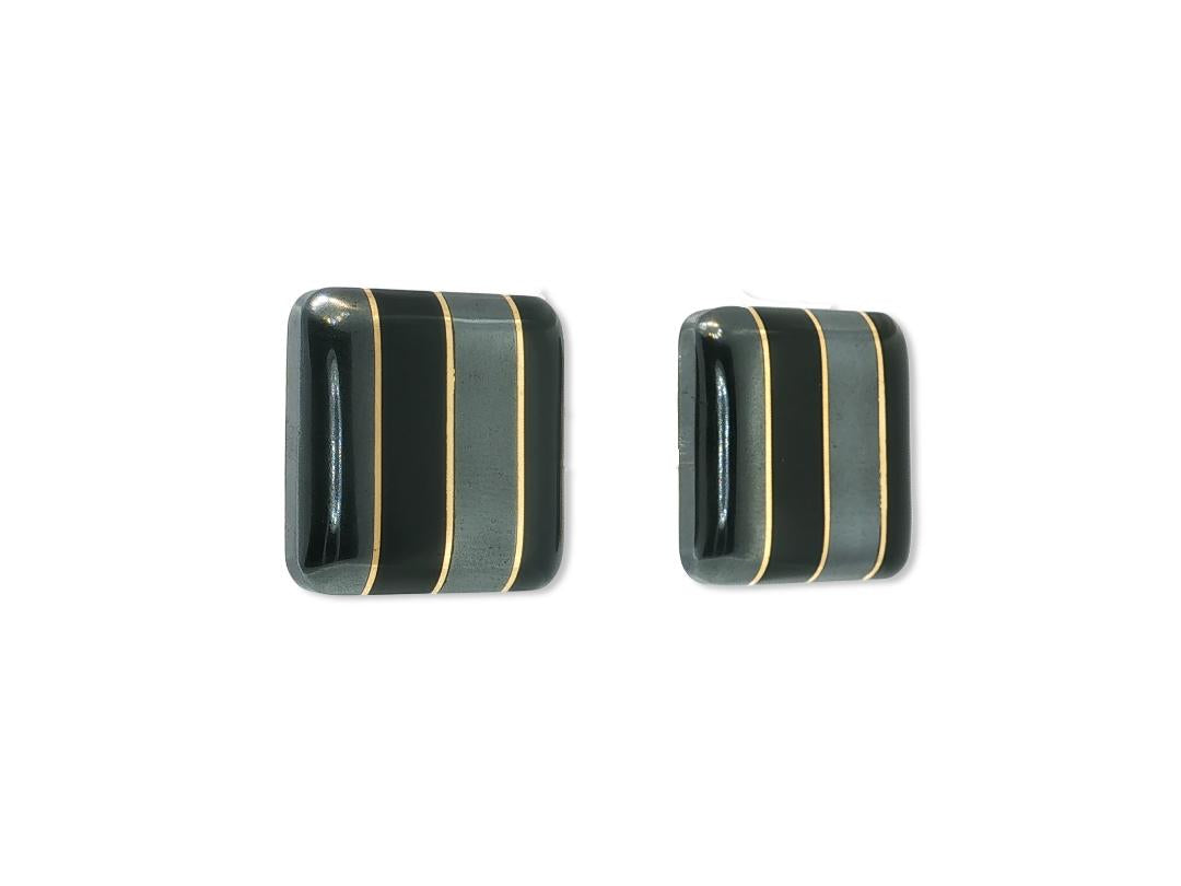 Angela Cummings Vintage 18 Karat Yellow Gold Clip On Earrings 19.9 Grams