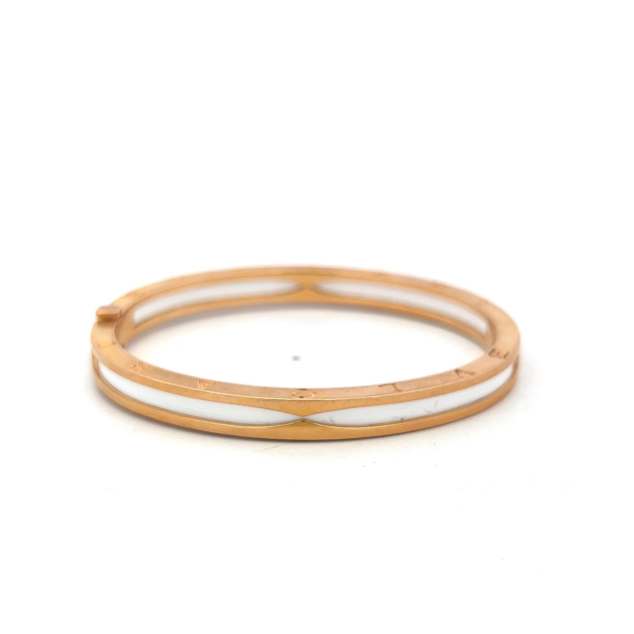 Bvlgari Vintage 18 Karat Yellow Gold Bangle Bracelet 27.31 Grams Size 5.75