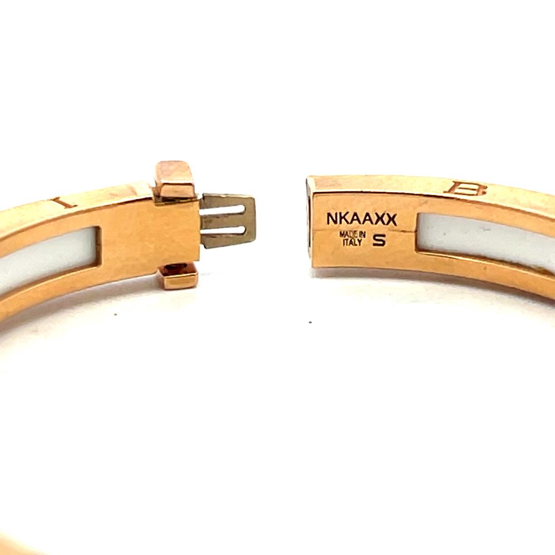 Bvlgari Vintage 18 Karat Yellow Gold Bangle Bracelet 27.31 Grams Size 5.75