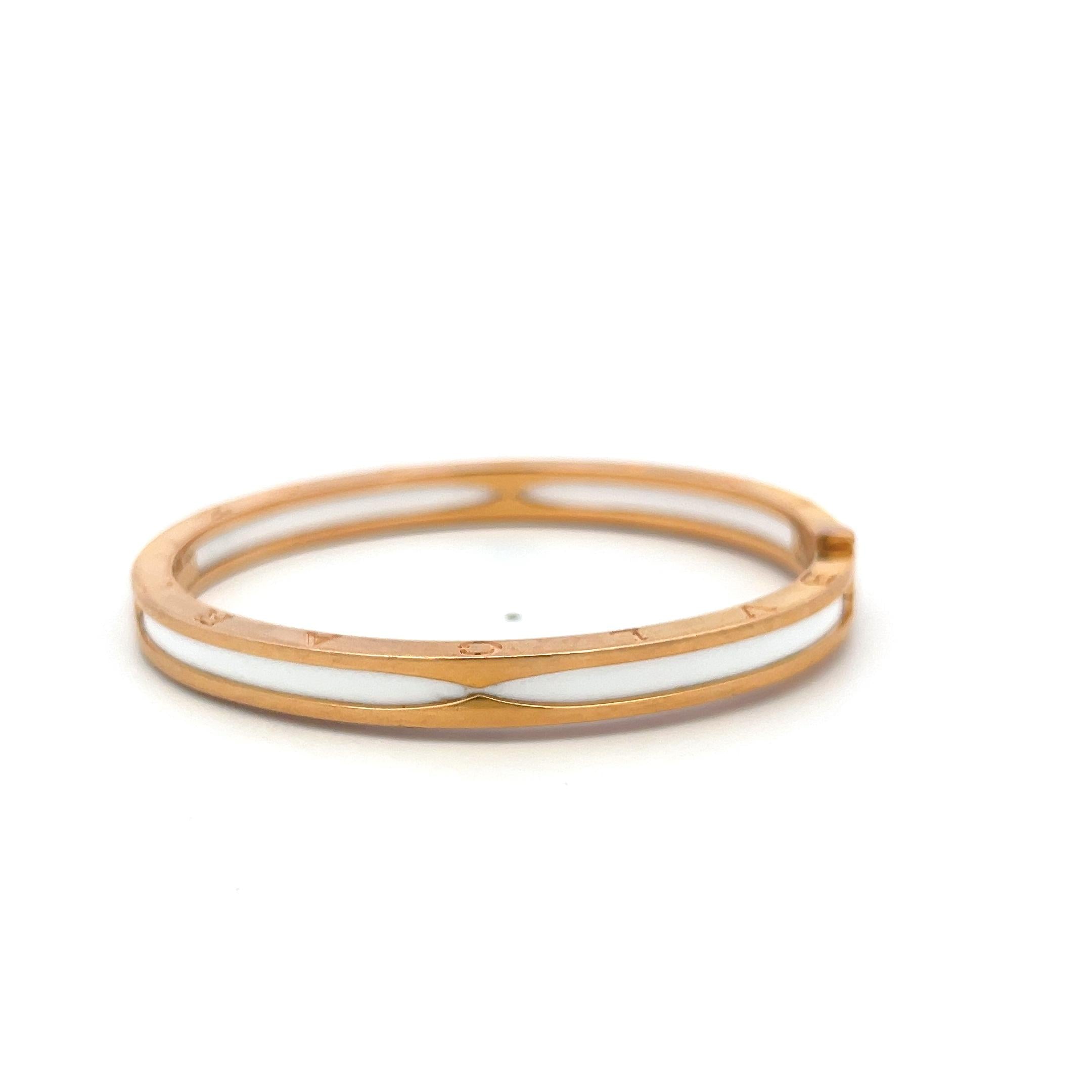 Bvlgari Vintage 18 Karat Yellow Gold Bangle Bracelet 27.31 Grams Size 5.75