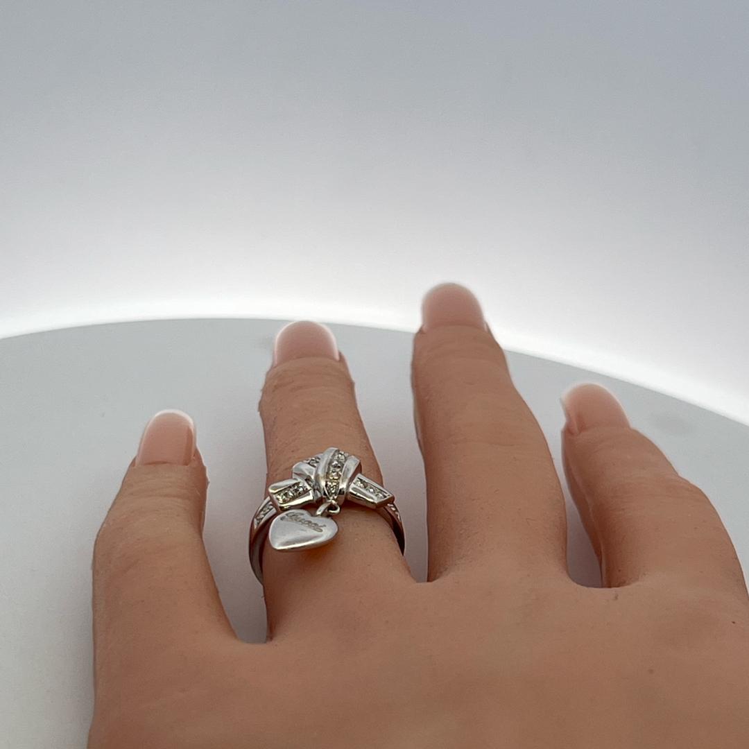 Gucci Vintage 18 Karat White Gold Cocktail Ring 9.53 Grams