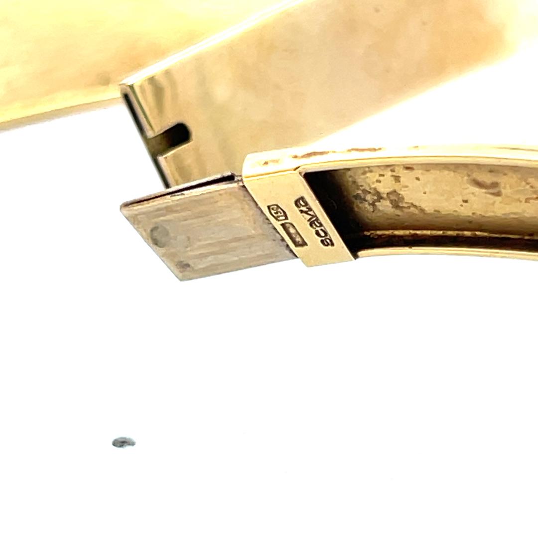 Vintage 18K Yellow Gold Choker Necklace with 1.30 Carat Round Diamonds